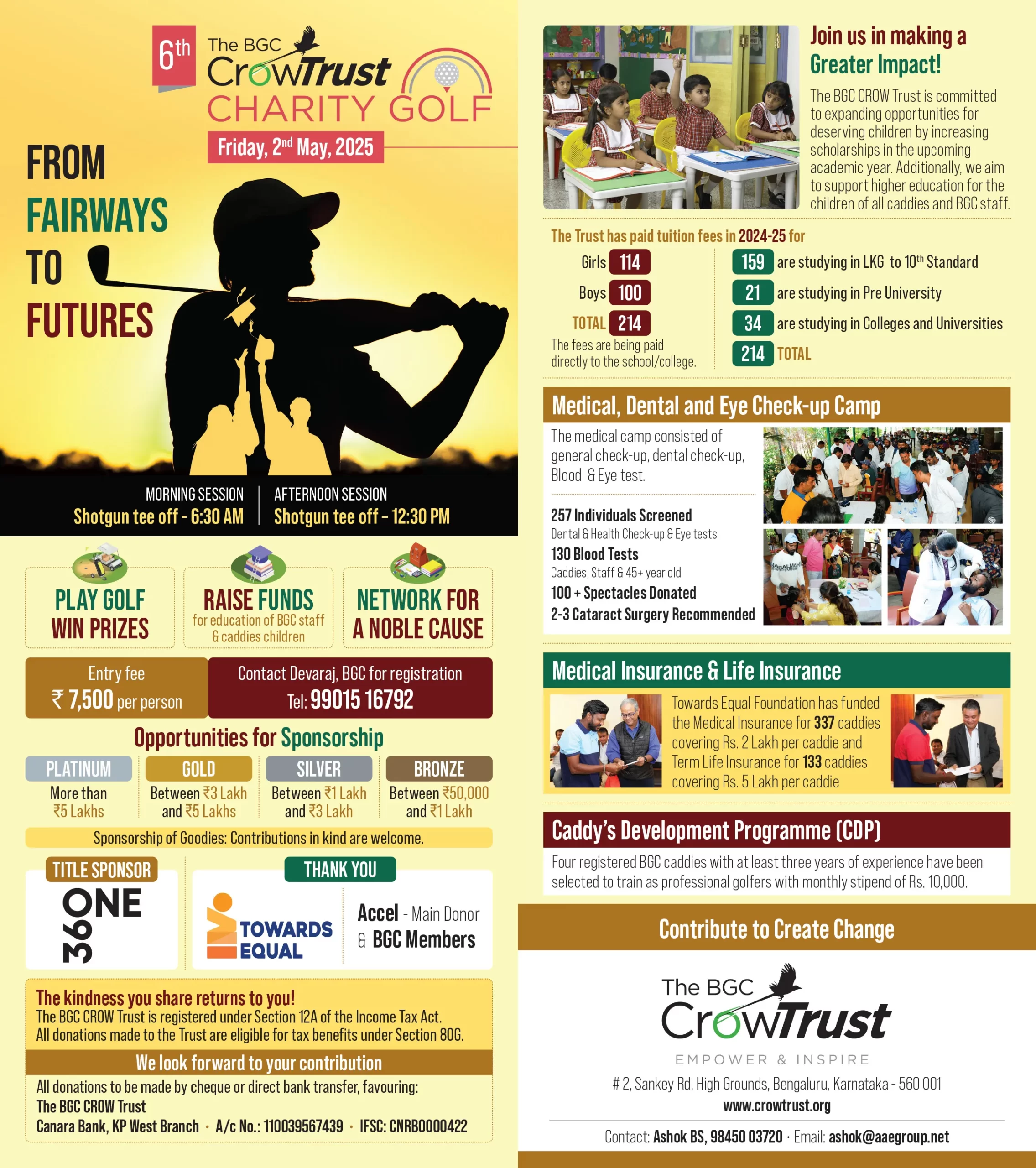 Crow Trust education programme