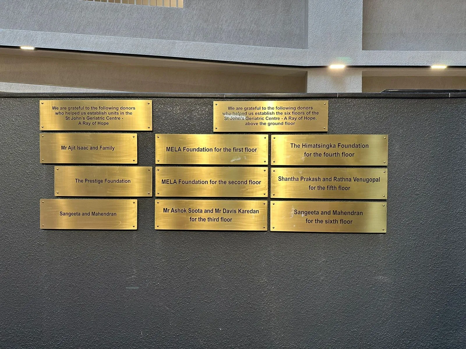 St. John's Geriatric Centre — A Ray of Hope