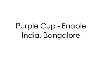 Purple Cup — Enable India